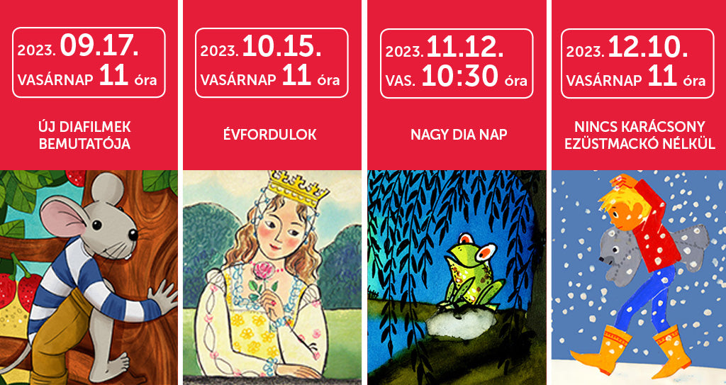 DIAVETÍTÉS SOROZATUNK ŐSZI IDŐPONTJAI