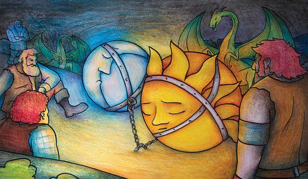 A Nap és a Hold + Az okos anya (Népmesekincstár diasorozat)