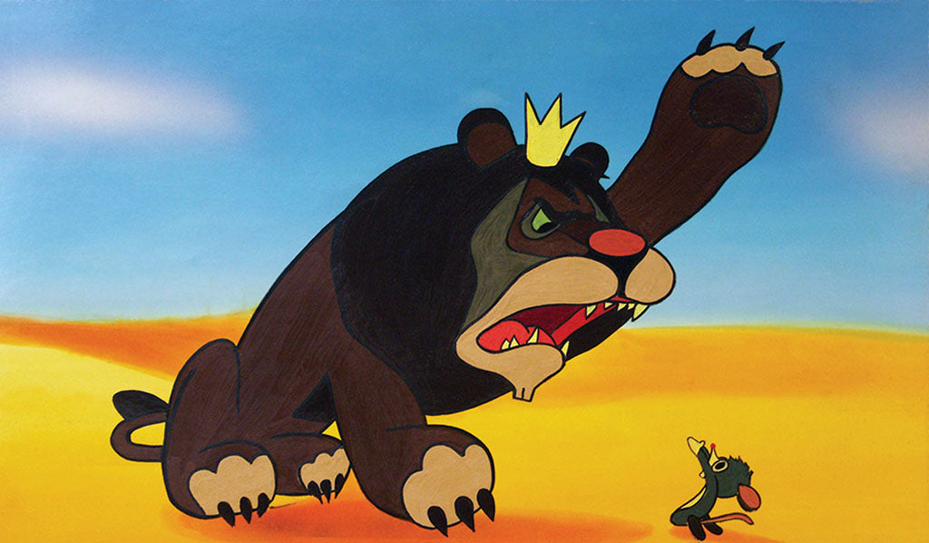 Der Löwe und die Maus (Az egér és az oroszlán)