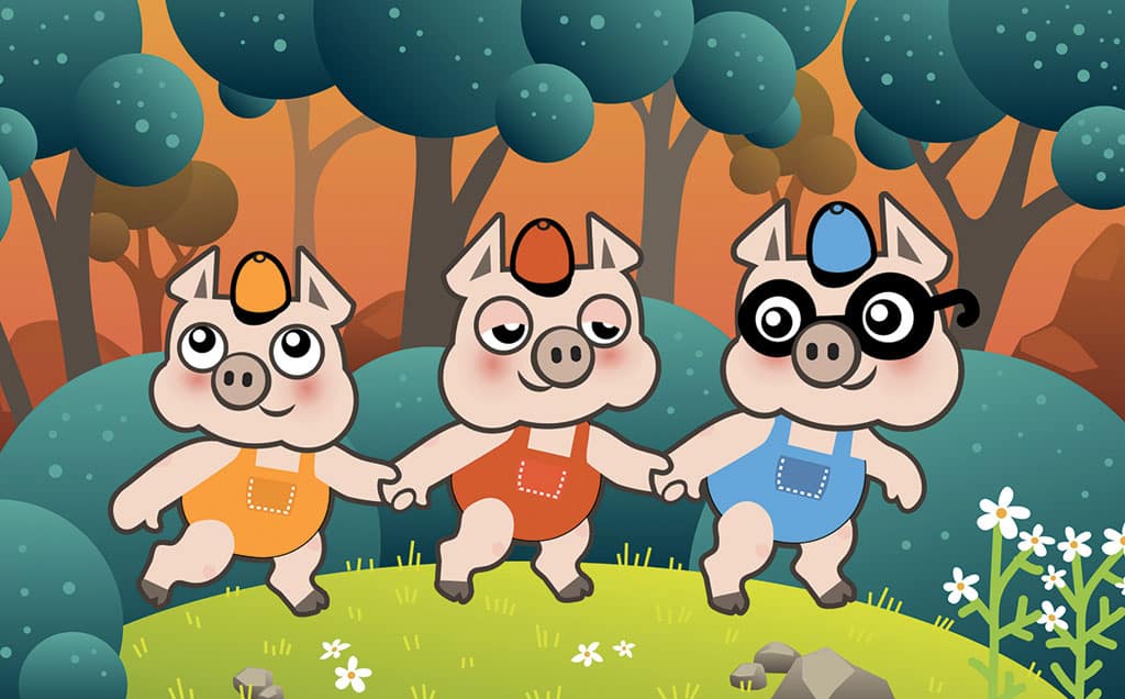 The Three Little Pigs (A három kismalac)